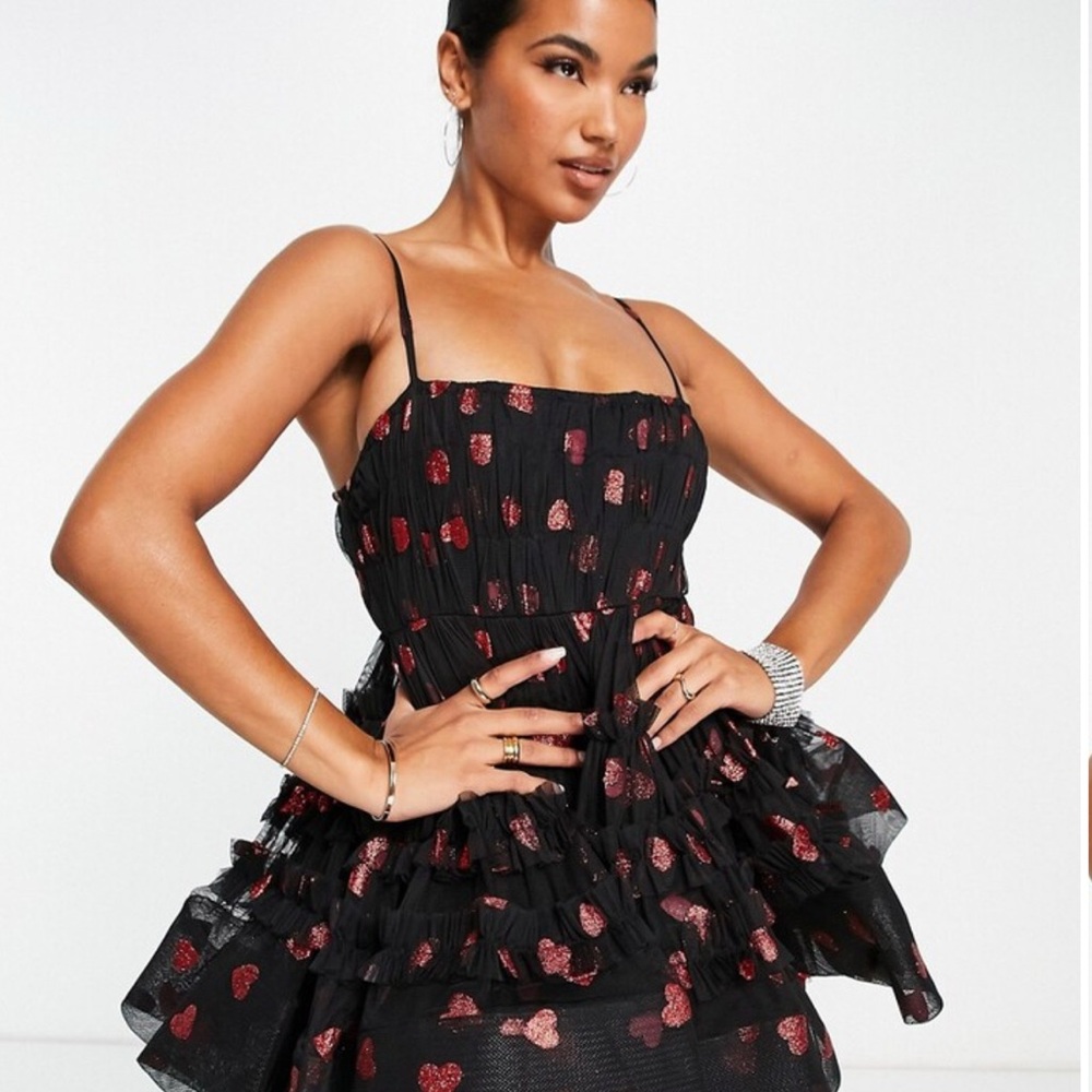 Glitter Heart Dress